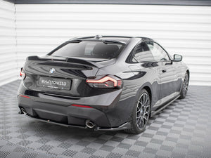 Rear Side Splitters V.2 BMW 2 Coupe G42 - Wayside Performance 