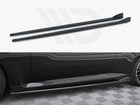 Side Skirts Diffusers V.2 BMW 2 Coupe G42 - Wayside Performance 