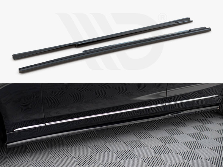Side Skirts Diffusers Mercedes-Benz S W222 - Wayside Performance 