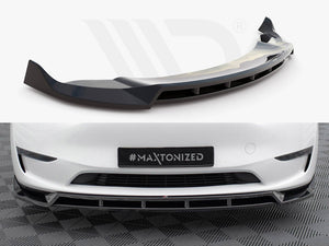 Front Splitter V.2 Tesla Model Y - Wayside Performance 