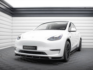 Front Splitter V.2 Tesla Model Y - Wayside Performance 