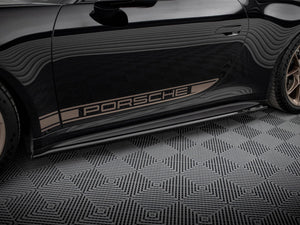 Side Skirts Diffusers Porsche 911 992 GT3 - Wayside Performance 