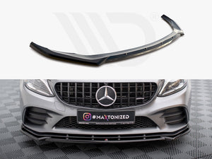 Front Splitter V.2 Mercedes-AMG C43 Coupe / Sedan C205 / W205 Facelift - Wayside Performance 