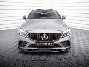 Front Splitter V.2 Mercedes-AMG C43 Coupe / Sedan C205 / W205 Facelift - Wayside Performance 