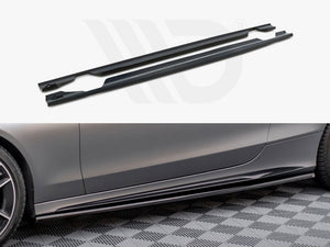 Side Skirts Diffusers Mercedes-AMG C43 Coupe C205 Facelift - Wayside Performance 