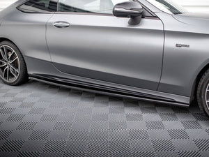 Side Skirts Diffusers Mercedes-AMG C43 Coupe C205 Facelift - Wayside Performance 