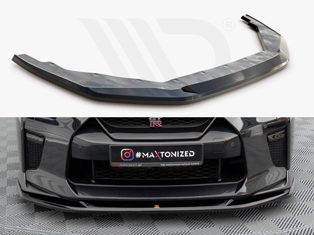 Front Splitter V.1 Nissan GTR R35 2nd Facelift - Wayside Performance 