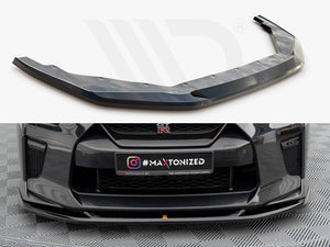 Front Splitter V.1 Nissan GTR R35 2nd Facelift - Wayside Performance 