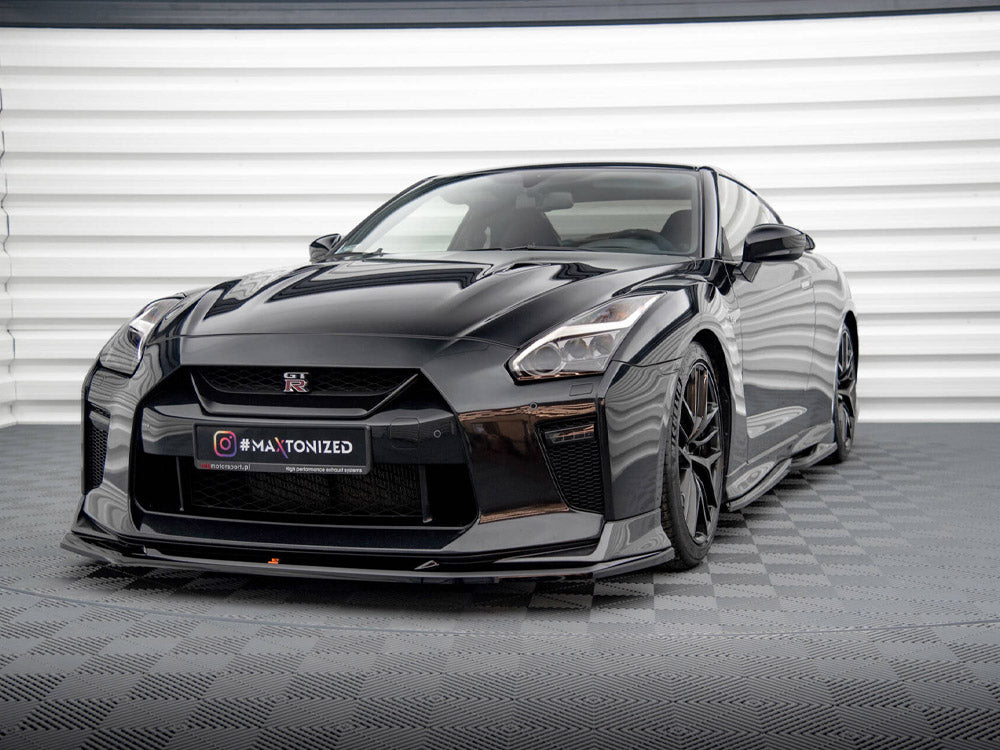 Front Splitter V.1 Nissan GTR R35 2nd Facelift - Wayside Performance 