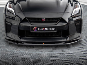 Front Splitter V.1 Nissan GTR R35 2nd Facelift - Wayside Performance 
