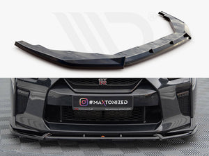 Front Splitter V.2 Nissan GTR R35 2nd Facelift - Wayside Performance 