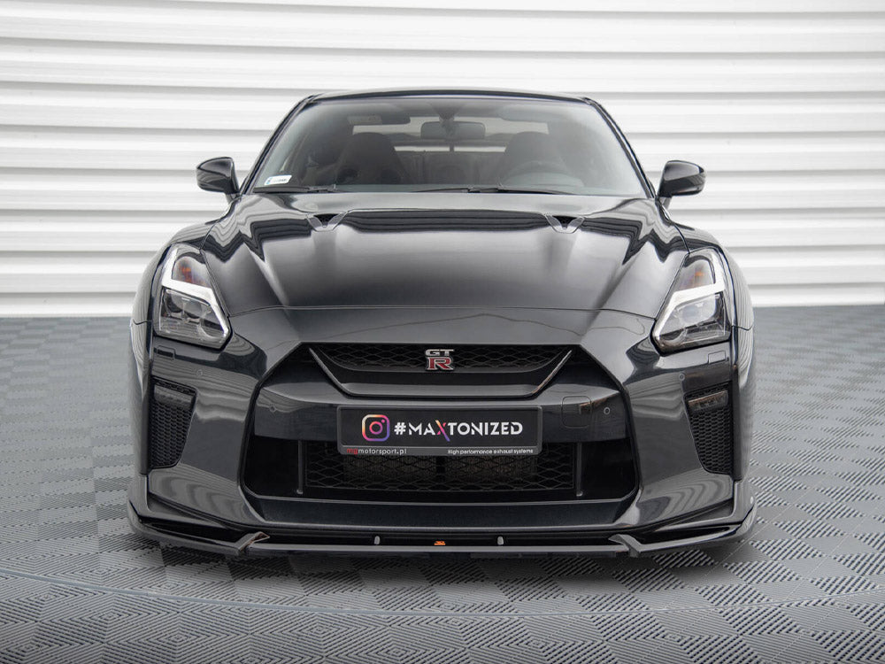 Front Splitter V.2 Nissan GTR R35 2nd Facelift - Wayside Performance 
