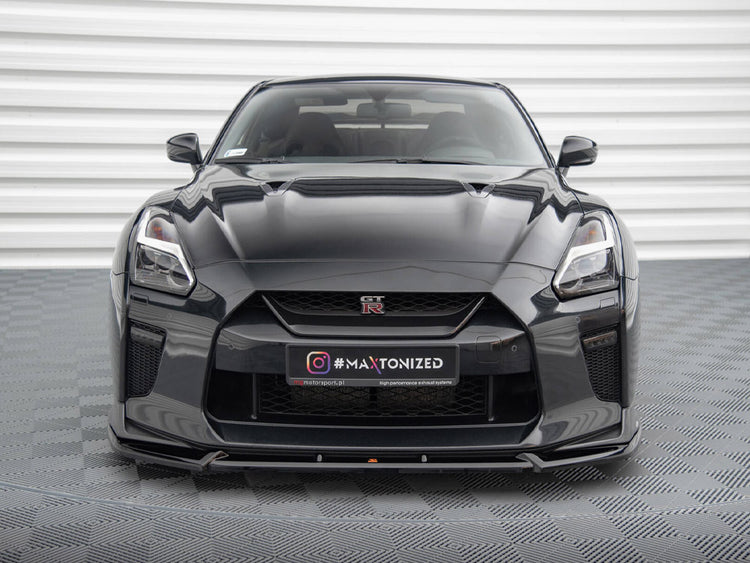 Front Splitter V.2 Nissan GTR R35 2nd Facelift - Wayside Performance 