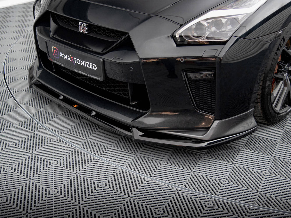 Front Splitter V.2 Nissan GTR R35 2nd Facelift - Wayside Performance 