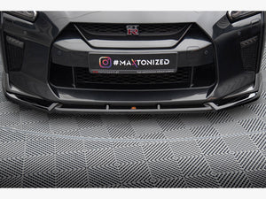 Front Splitter V.2 Nissan GTR R35 2nd Facelift - Wayside Performance 