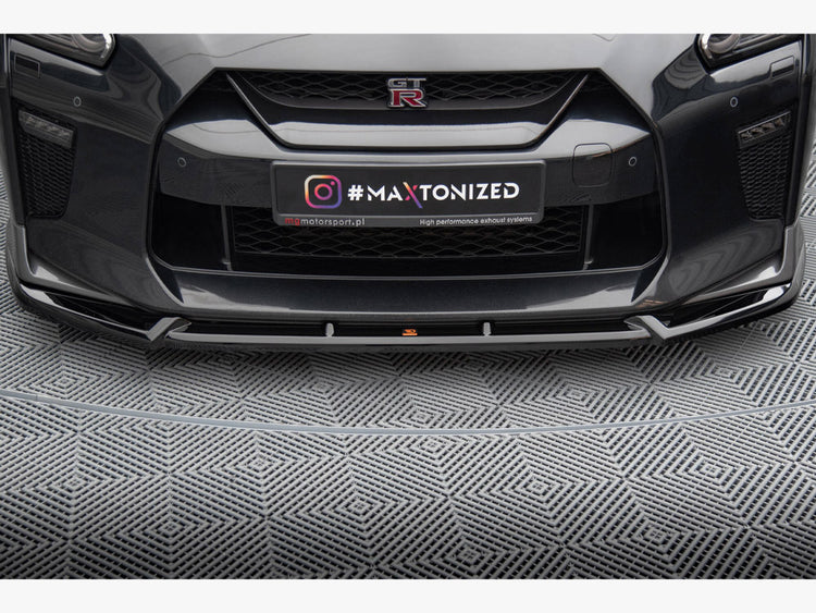 Front Splitter V.2 Nissan GTR R35 2nd Facelift - Wayside Performance 