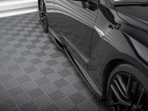 Side Skirts Diffusers Nissan GTR R35 2nd Facelift - Wayside Performance 