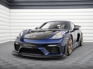 Front Splitter Porsche 718 Cayman GT4 RS 982c - Wayside Performance 