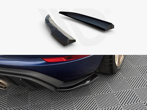 Rear Side Splitters Porsche 718 Cayman GT4 RS 982c - Wayside Performance 