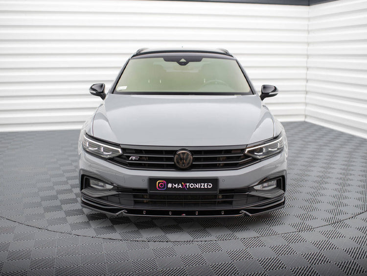 Front Splitter V.1 Volkswagen Passat R-Line B8 Facelift - Wayside Performance 