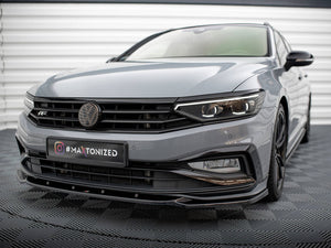 Front Splitter V.2 Volkswagen Passat R-Line B8 Facelift - Wayside Performance 