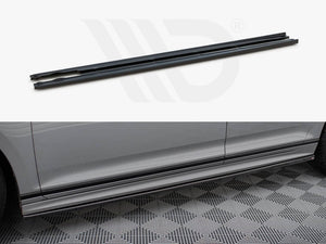 Side Skirts Diffusers Volkswagen Passat R-Line B8 Facelift - Wayside Performance 