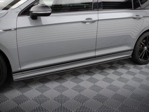 Side Skirts Diffusers Volkswagen Passat R-Line B8 Facelift - Wayside Performance 
