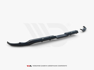 Central Rear Splitter (Vertical Bars) Toyota Yaris GR Sport Mk4 - Wayside Performance 