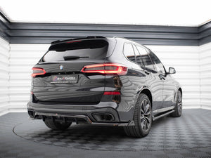 Central Rear Splitter (Vertical Bars) BMW X5 M-Sport G05 - Wayside Performance 