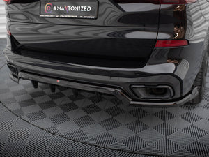 Central Rear Splitter (Vertical Bars) BMW X5 M-Sport G05 - Wayside Performance 