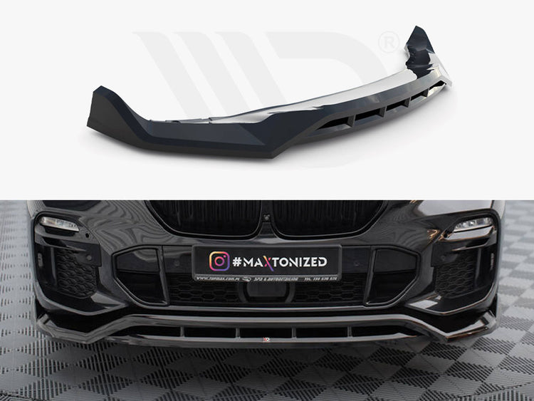 Front Splitter V.2 BMW X5 M-Sport G05 - Wayside Performance 