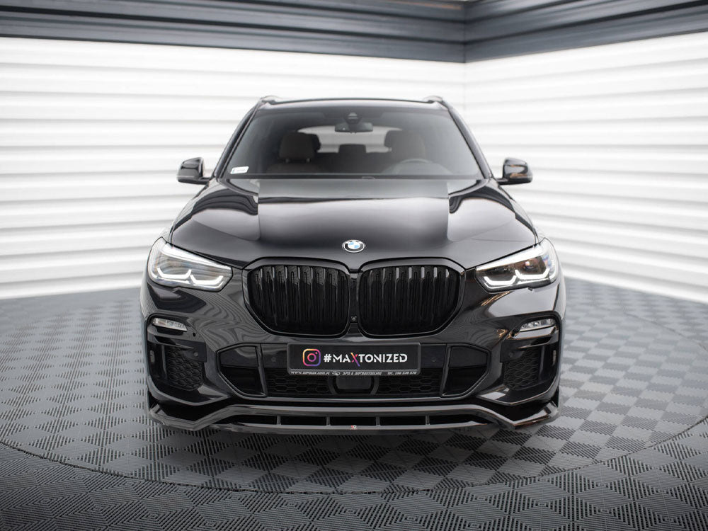 Front Splitter V.2 BMW X5 M-Sport G05 - Wayside Performance 