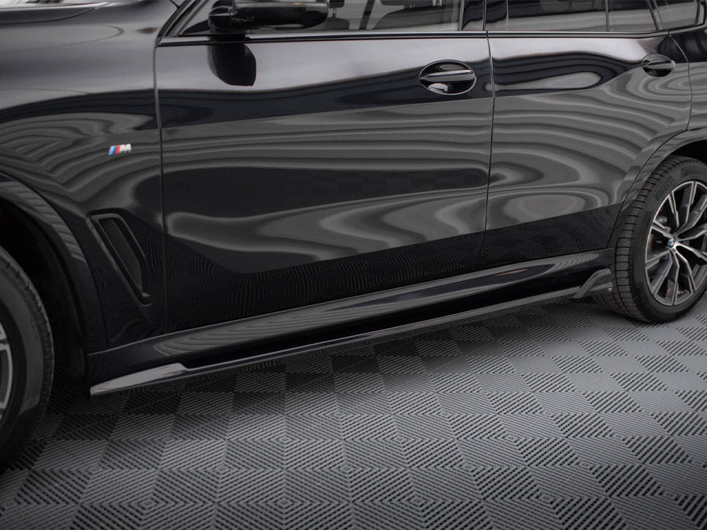 Side Skirts Diffusers V.2 BMW X5 M-Sport G05 - Wayside Performance 