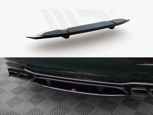 Central Rear Splitter (Vertical Bars) Mercedes-AMG E63 W213 Facelift - Wayside Performance 