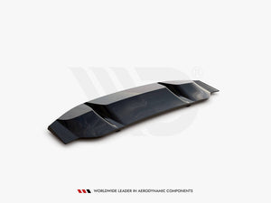 Central Rear Splitter (Vertical Bars) Mercedes-AMG E63 W213 Facelift - Wayside Performance 