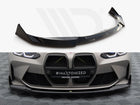 Front Splitter V.4 CSL Look BMW M4 G82 / M3 G80 - Wayside Performance 