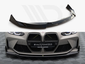 Front Splitter V.4 CSL Look BMW M4 G82 / M3 G80 - Wayside Performance 