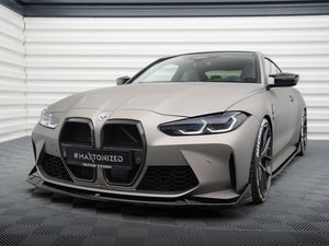 Front Splitter V.4 CSL Look BMW M4 G82 / M3 G80 - Wayside Performance 