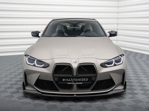 Front Splitter V.4 CSL Look BMW M4 G82 / M3 G80 - Wayside Performance 