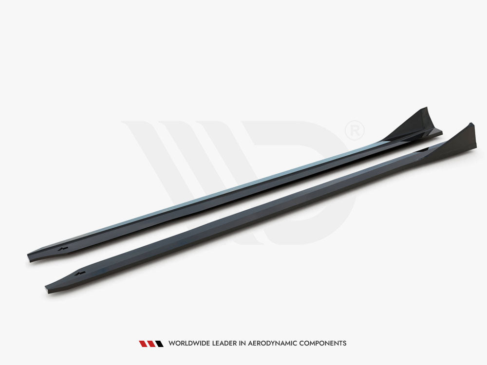 Side Skirts Diffusers V.3 CSL Look BMW M4 G82 - Wayside Performance 