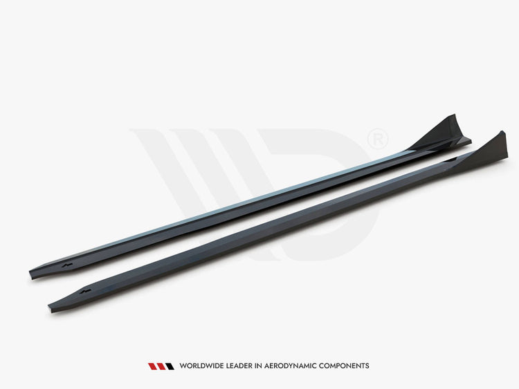 Side Skirts Diffusers V.3 CSL Look BMW M4 G82 - Wayside Performance 