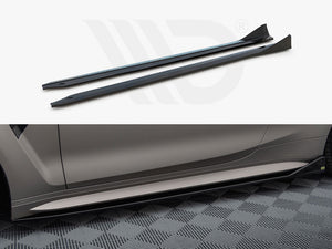 Side Skirts Diffusers V.3 CSL Look BMW M4 G82 - Wayside Performance 