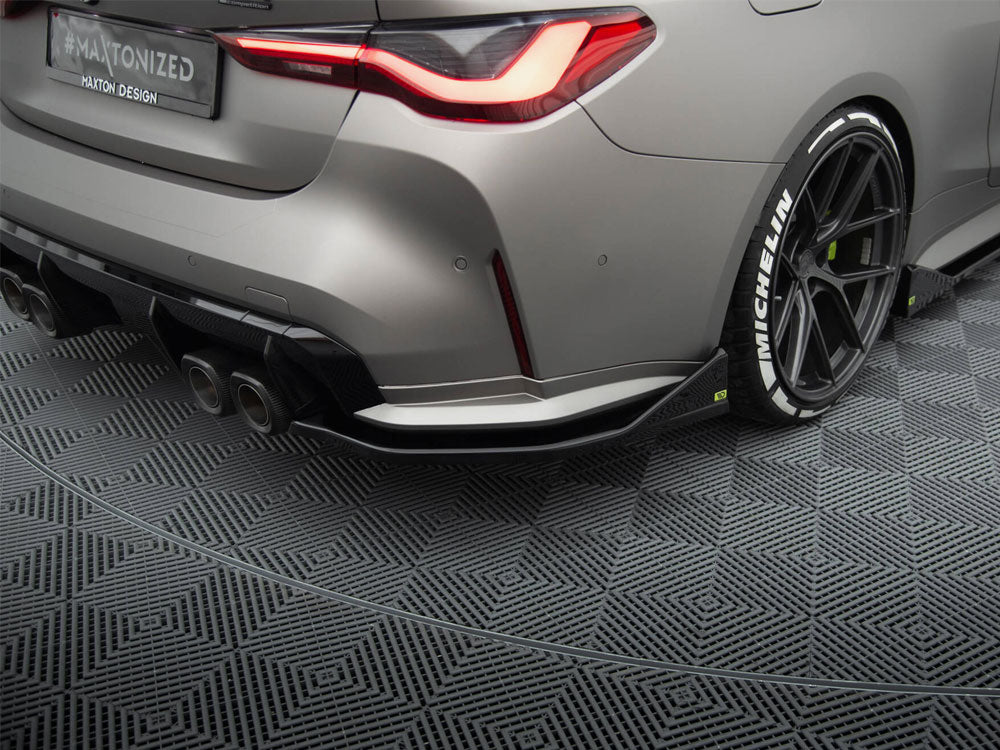 Rear Side Splitters V.3 CSL Look BMW M4 G82 - Wayside Performance 