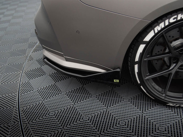 Rear Side Splitters V.3 CSL Look BMW M4 G82 - Wayside Performance 