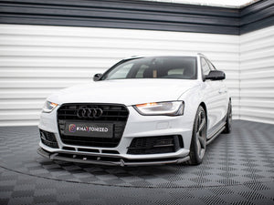 Front Splitter V.1 Audi A4 Competition B8 Facelift - Wayside Performance 