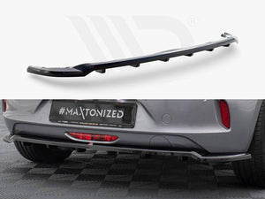 Central Rear Splitter (Vertical Bars) Opel Corsa F (Mk6) - Wayside Performance 