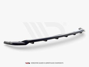 Central Rear Splitter (Vertical Bars) Opel Corsa F (Mk6) - Wayside Performance 