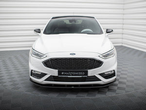 Street PRO Front Splitter Ford Mondeo Sport Mk5 Facelift / Fusion Sport Mk2 Facelift - Wayside Performance 