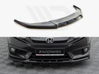 Front Splitter V.1 Honda Civic Mk10 - Wayside Performance 
