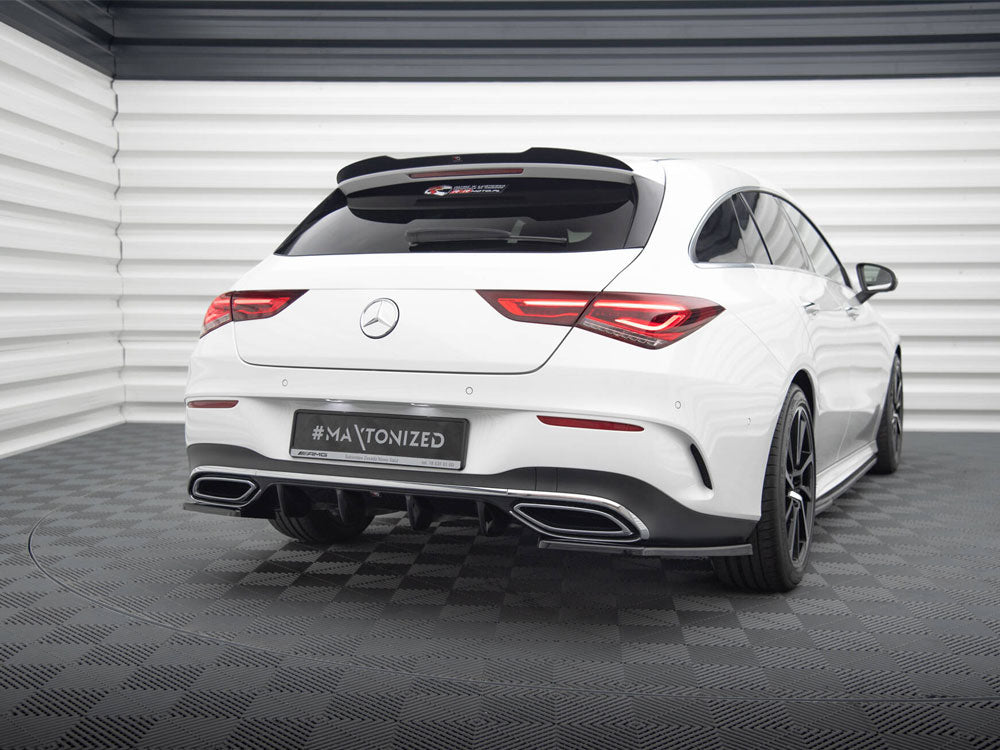 Rear Side Splitters Mercedes-Benz CLA Shooting Brake AMG-Line X118 - Wayside Performance 